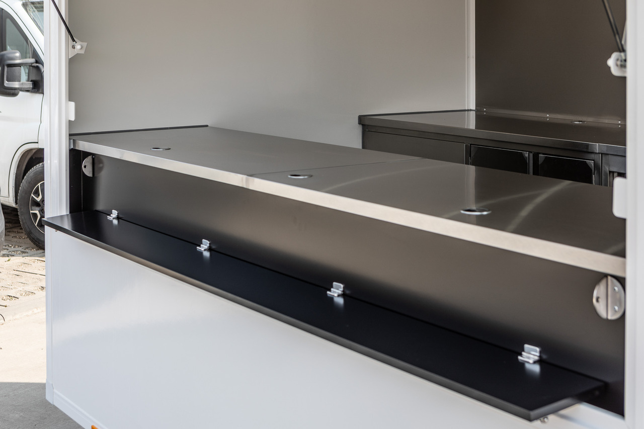 Bannert IMBISS, Przyczepa gastronomiczna, Trailer, Anhänger - Försäljningsvagn: bild 3 Bannert IMBISS, Przyczepa gastronomiczna, Trailer, Anhänger - Försäljningsvagn: bild 3