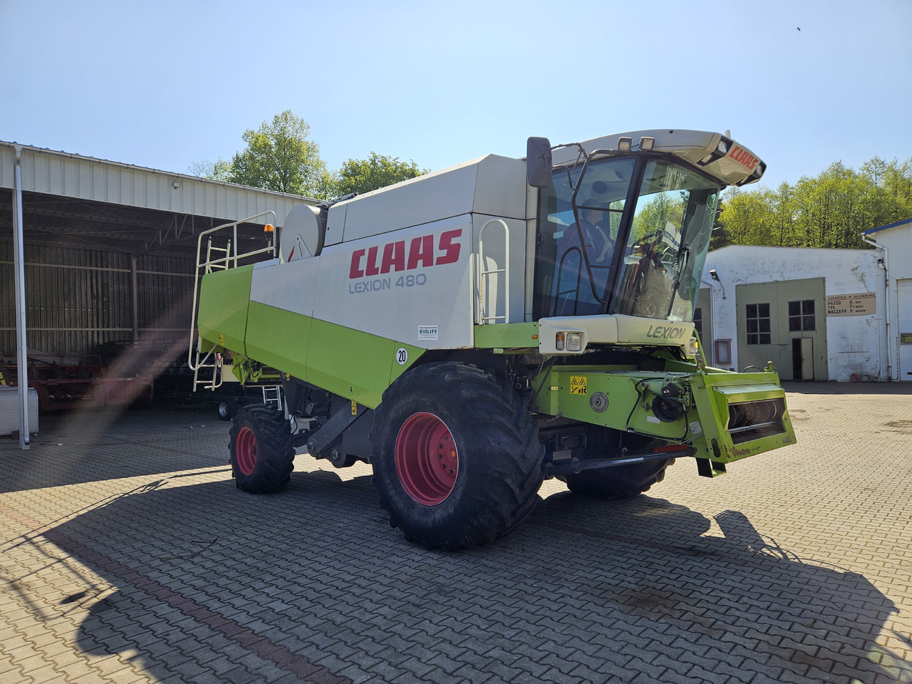 Claas Lexion 480 - Skördetröska: bild 2 Claas Lexion 480 - Skördetröska: bild 2