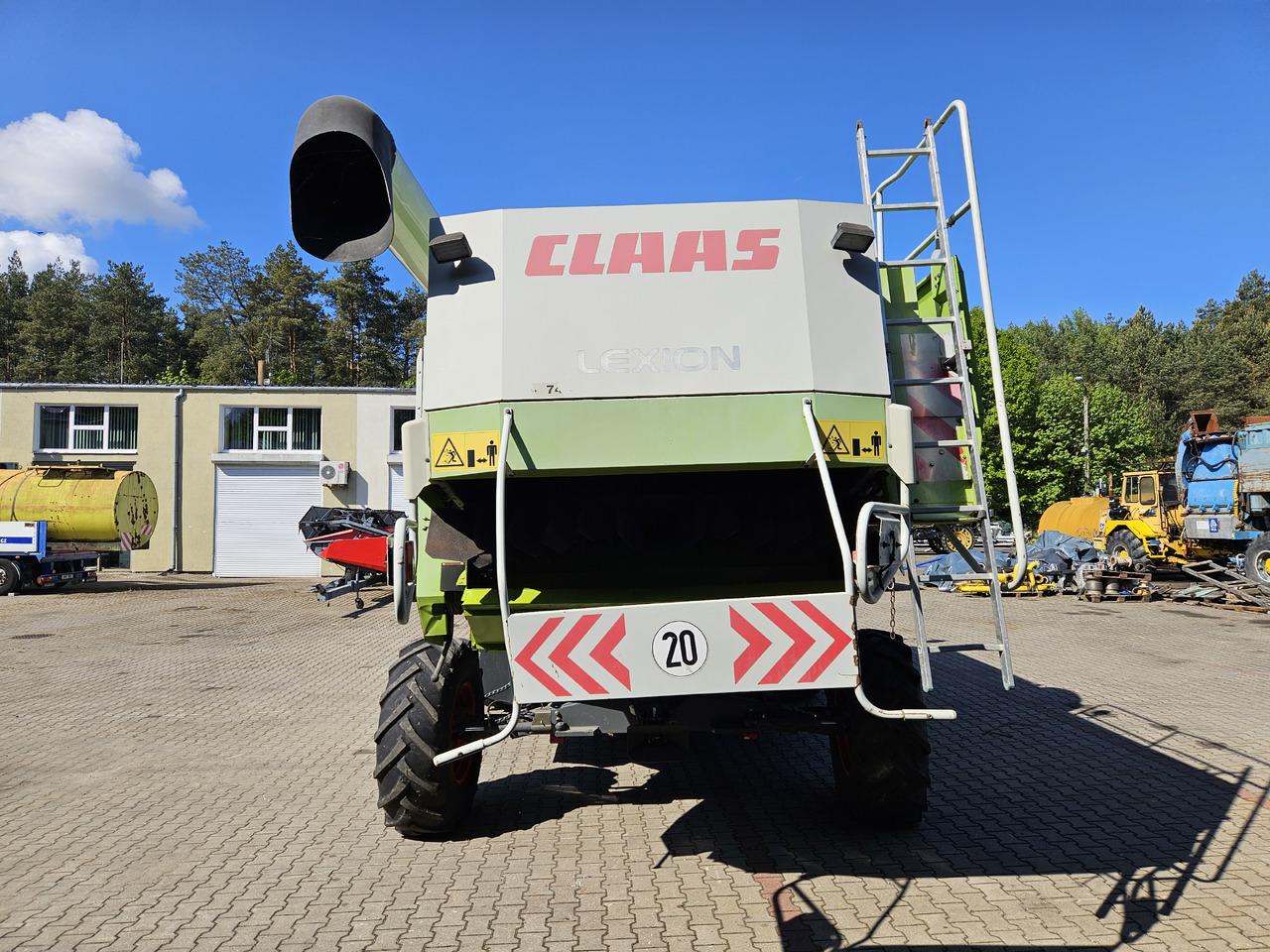 Claas Lexion 480 - Skördetröska: bild 5 Claas Lexion 480 - Skördetröska: bild 5