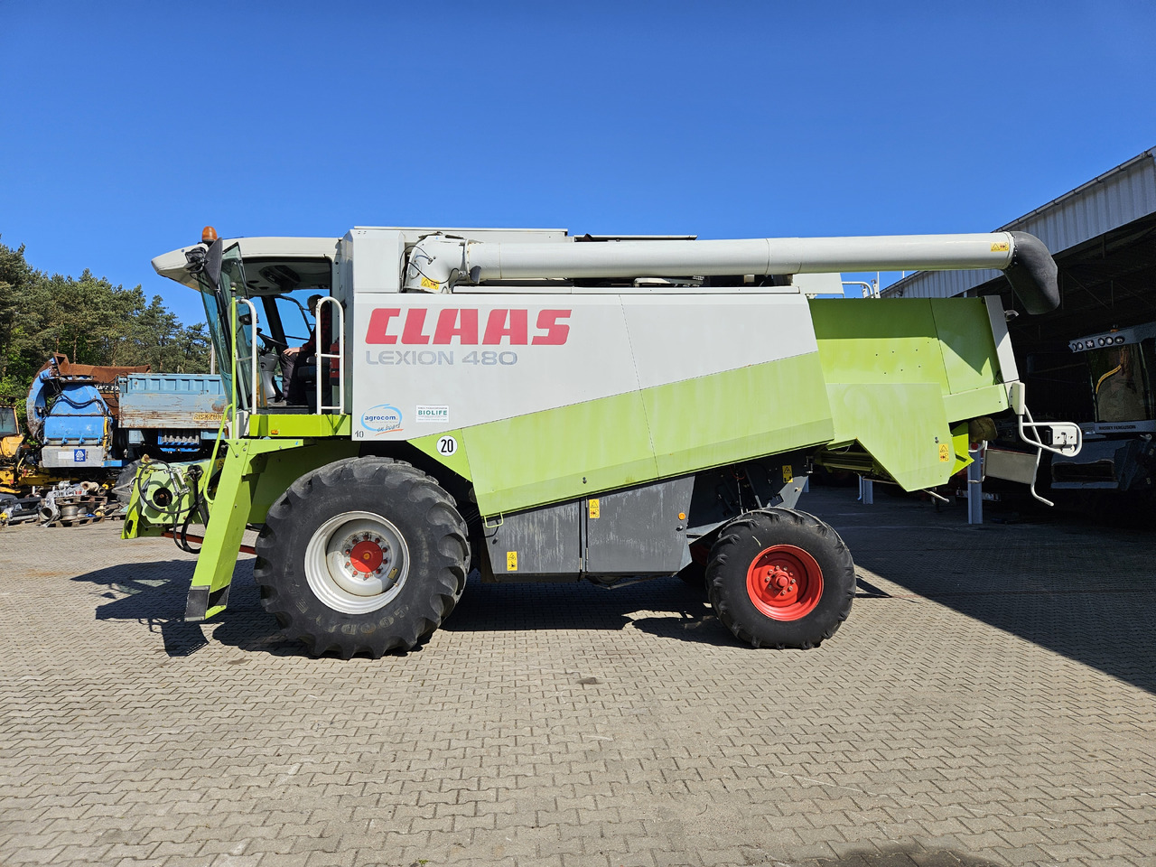 Claas Lexion 480 - Skördetröska: bild 3 Claas Lexion 480 - Skördetröska: bild 3