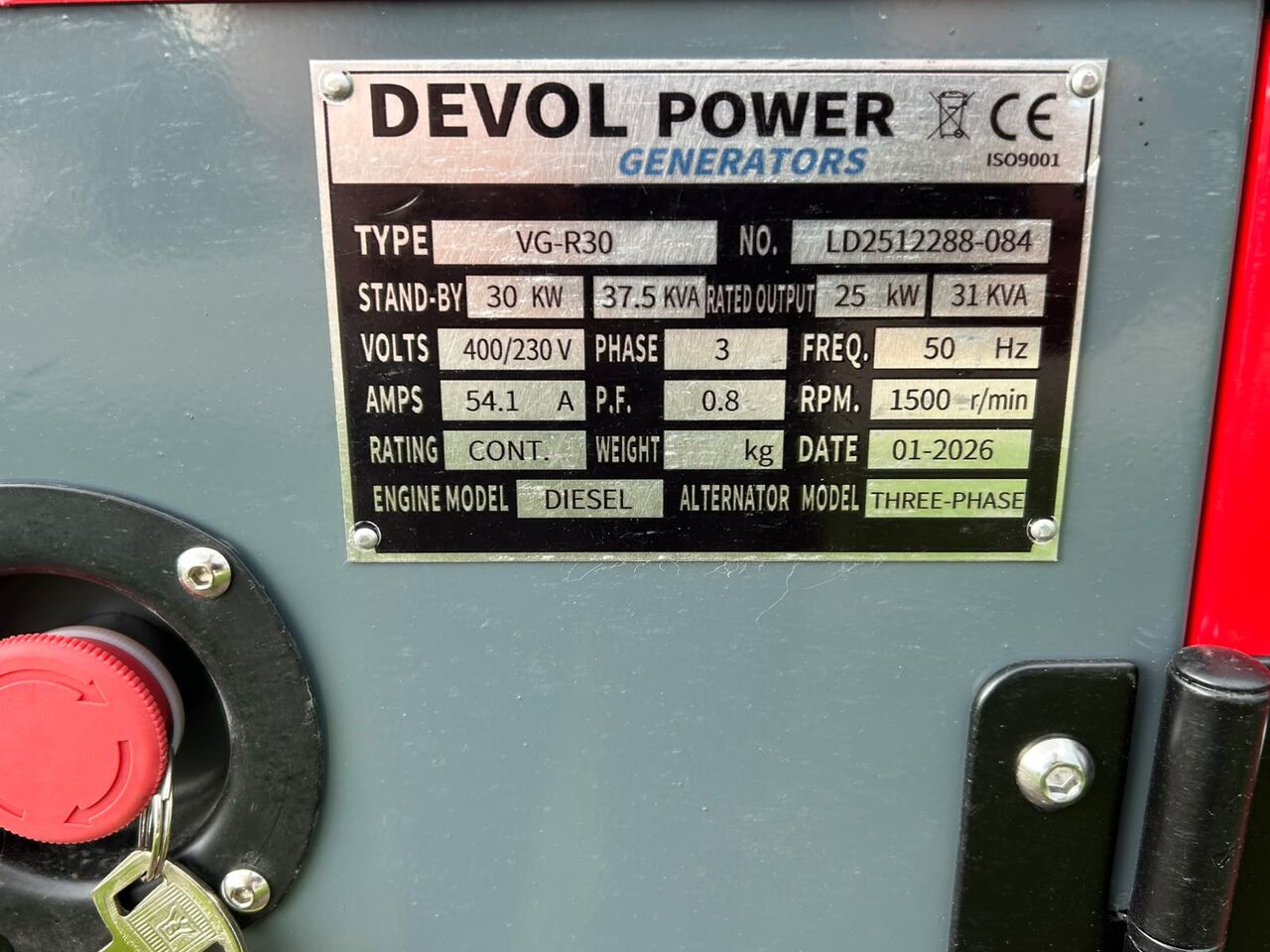 DEVOL POWER VG-R30 - Elgenerator: bild 3 DEVOL POWER VG-R30 - Elgenerator: bild 3