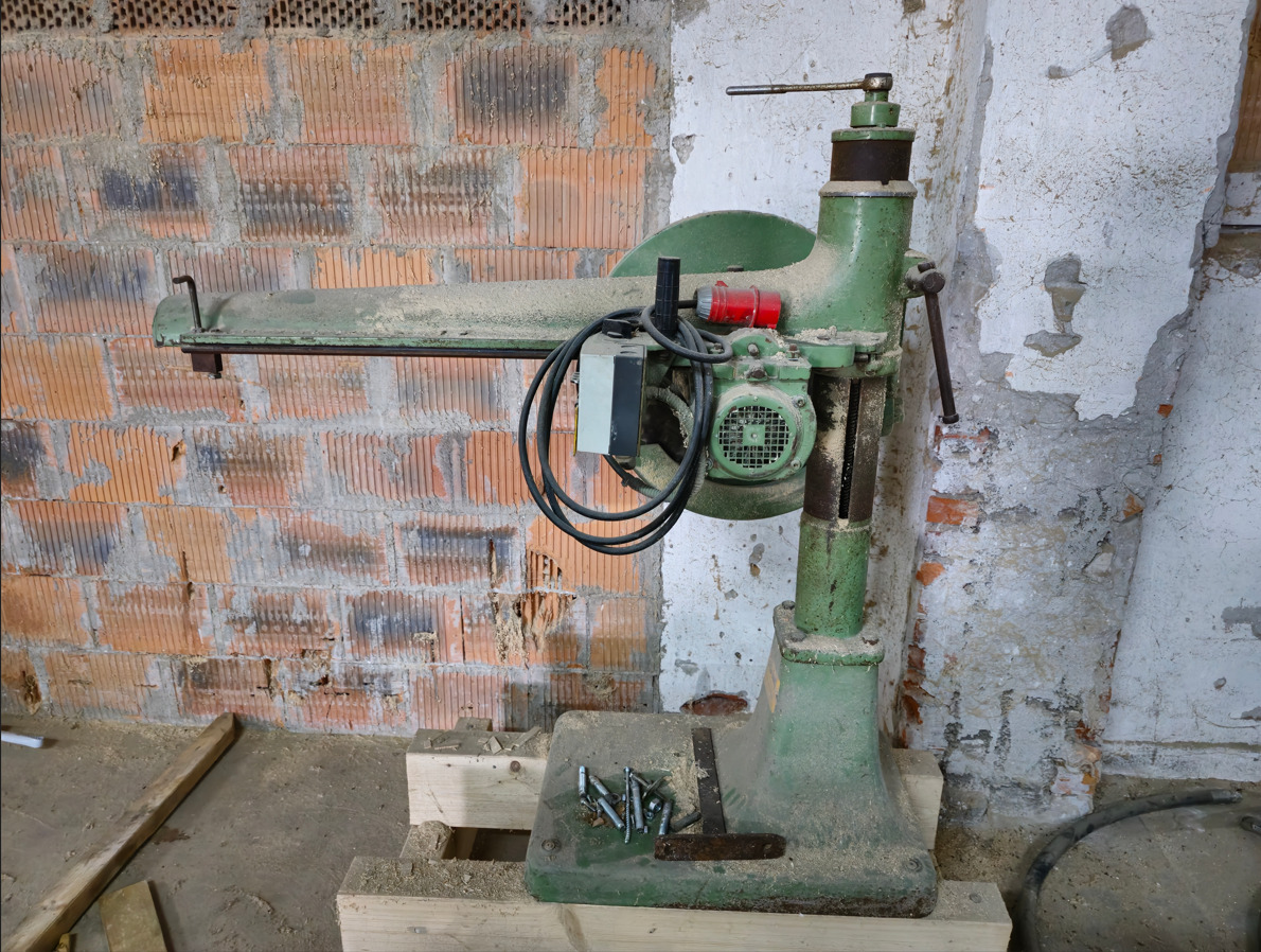 Piła Radialna EISEN-WOLFF 500 mm / 5,5 kW - Träbearbetningsmaskin: bild 2 Piła Radialna EISEN-WOLFF 500 mm / 5,5 kW - Träbearbetningsmaskin: bild 2