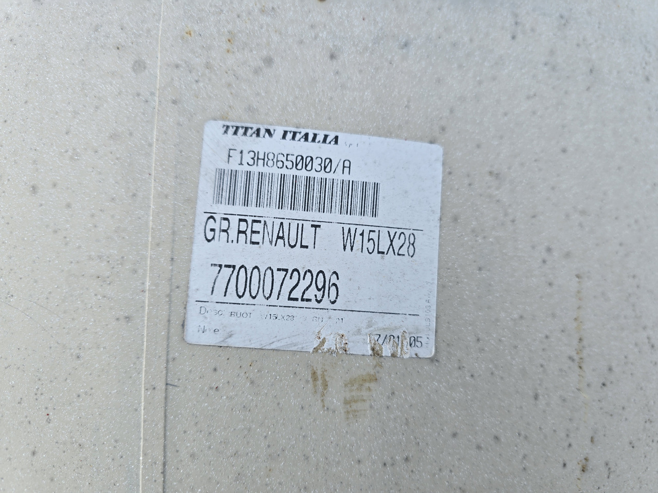 Titan W15LX28, piasta 150 mm - Komplett hjul för Lantbruksmaskiner: bild 3 Titan W15LX28, piasta 150 mm - Komplett hjul för Lantbruksmaskiner: bild 3