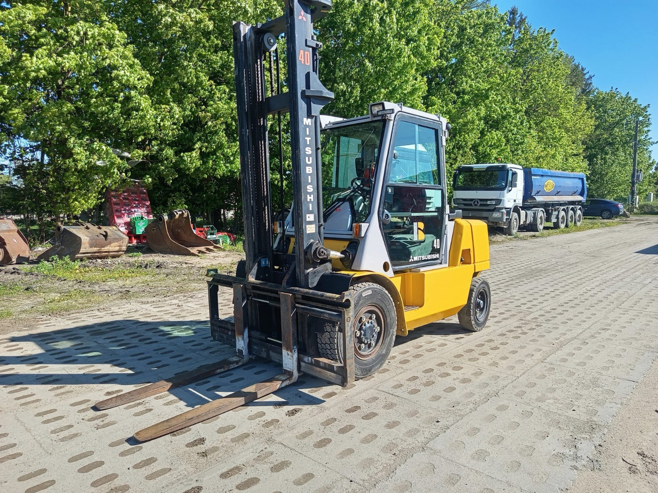 Mitsubishi FD40K - Dieseltruck: bild 2 Mitsubishi FD40K - Dieseltruck: bild 2