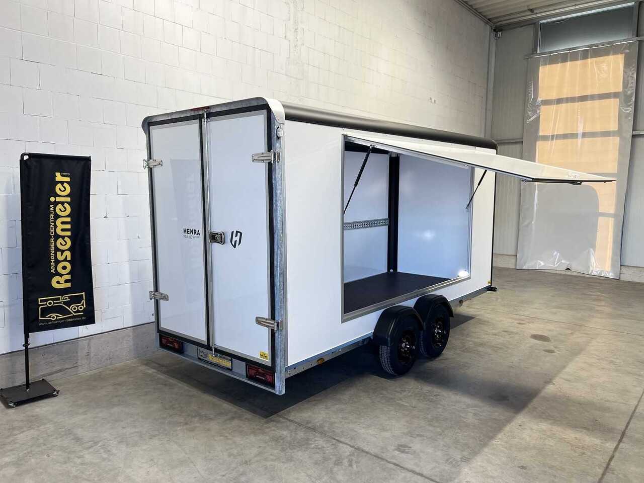 HENRA Box Trailer mit Seitenklappe Kofferanhänger - Försäljningsvagn: bild 2 HENRA Box Trailer mit Seitenklappe Kofferanhänger - Försäljningsvagn: bild 2