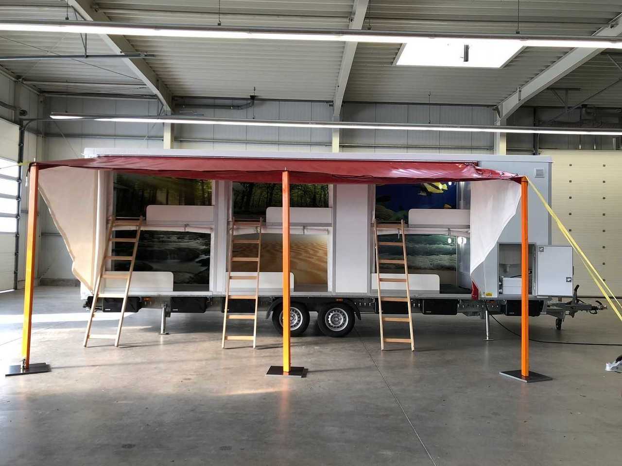 ROSEMEIER EW TA-NO Festivalanhänger Mannschaftswagen Campinganhänger - Försäljningsvagn: bild 1 ROSEMEIER EW TA-NO Festivalanhänger Mannschaftswagen Campinganhänger - Försäljningsvagn: bild 1