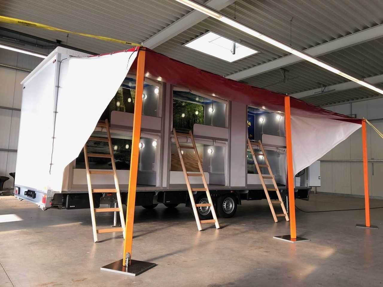 ROSEMEIER EW TA-NO Festivalanhänger Mannschaftswagen Campinganhänger - Försäljningsvagn: bild 3 ROSEMEIER EW TA-NO Festivalanhänger Mannschaftswagen Campinganhänger - Försäljningsvagn: bild 3