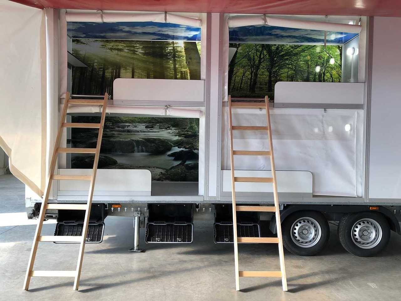 ROSEMEIER EW TA-NO Festivalanhänger Mannschaftswagen Campinganhänger - Försäljningsvagn: bild 5 ROSEMEIER EW TA-NO Festivalanhänger Mannschaftswagen Campinganhänger - Försäljningsvagn: bild 5