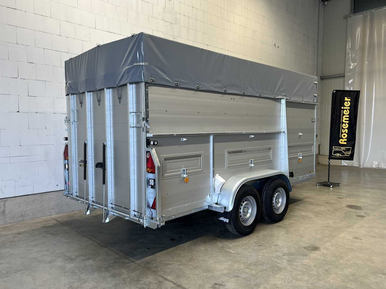 SIGG 35 V 40 - T8 - A15 Viehanhänger - Djursläp: bild 2 SIGG 35 V 40 - T8 - A15 Viehanhänger - Djursläp: bild 2