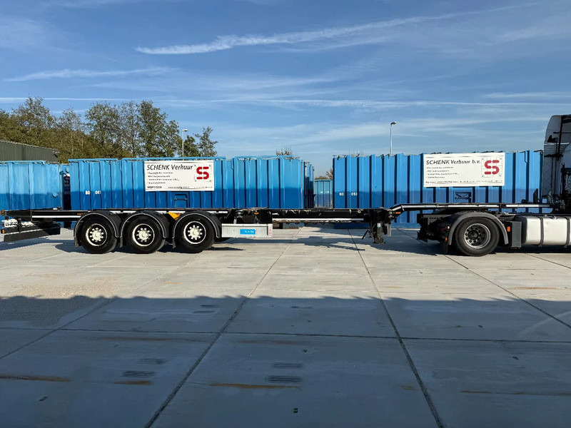D-Tec Flexitrailer 3x Extandable / For all sizes container/tyres all 80%/Holland Trailer - Containerbil/ Växelflak semitrailer: bild 2 D-Tec Flexitrailer 3x Extandable / For all sizes container/tyres all 80%/Holland Trailer - Containerbil/ Växelflak semitrailer: bild 2