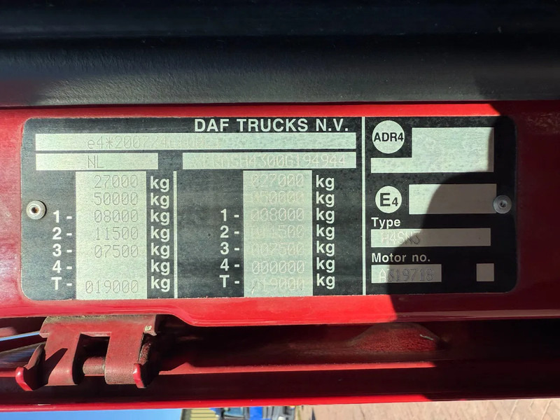 Chassi lastbil DAF XF 480 XF480 6X2 SSC CHASSIS EURO6 HOLLAND TRUCK TUV 4-2026 Smart Tacho: bild 7 Chassi lastbil DAF XF 480 XF480 6X2 SSC CHASSIS EURO6 HOLLAND TRUCK TUV 4-2026 Smart Tacho: bild 7