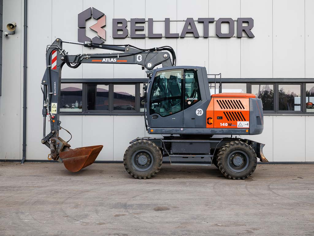 ATLAS 140W - Grävmaskin på däck: bild 1 ATLAS 140W - Grävmaskin på däck: bild 1