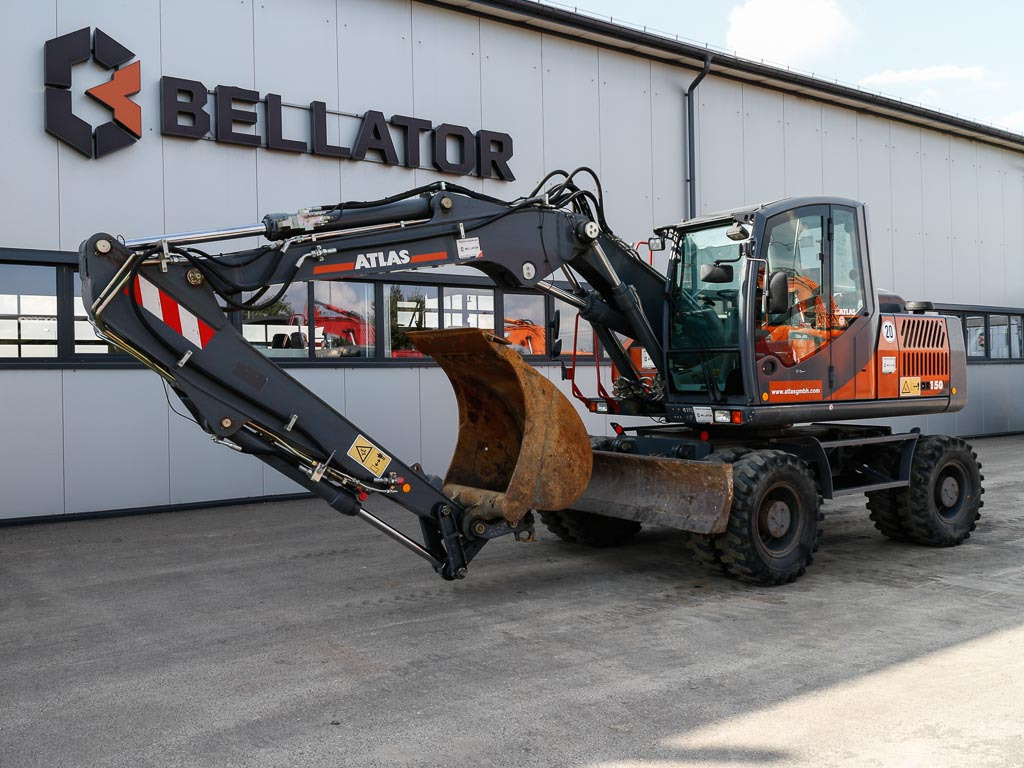 ATLAS 150W - Grävmaskin på däck: bild 2 ATLAS 150W - Grävmaskin på däck: bild 2