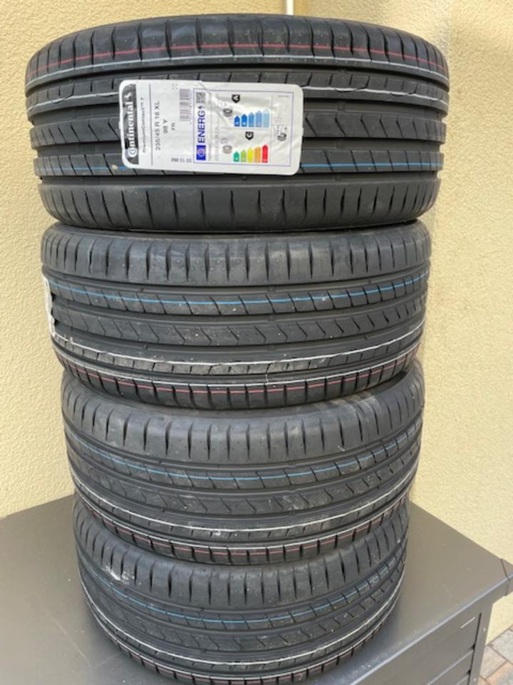 Sommer-Reifen 235/45R18 98Y XL FR Continental PremiumContact 7 - Däck och fälgar: bild 1 Sommer-Reifen 235/45R18 98Y XL FR Continental PremiumContact 7 - Däck och fälgar: bild 1