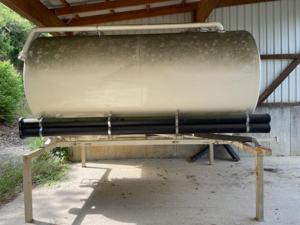 Wechselbrücke mit Silobehälter für den Mehltransport - Tankcontainer: bild 2 Wechselbrücke mit Silobehälter für den Mehltransport - Tankcontainer: bild 2