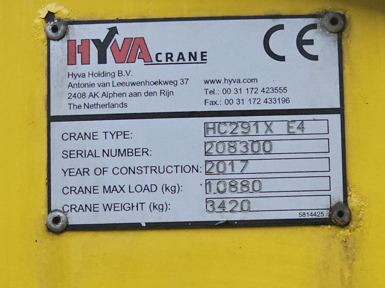 Containerbil/ Växelflak lastbil, Kranbil Iveco Stralis 560 6x4: bild 8