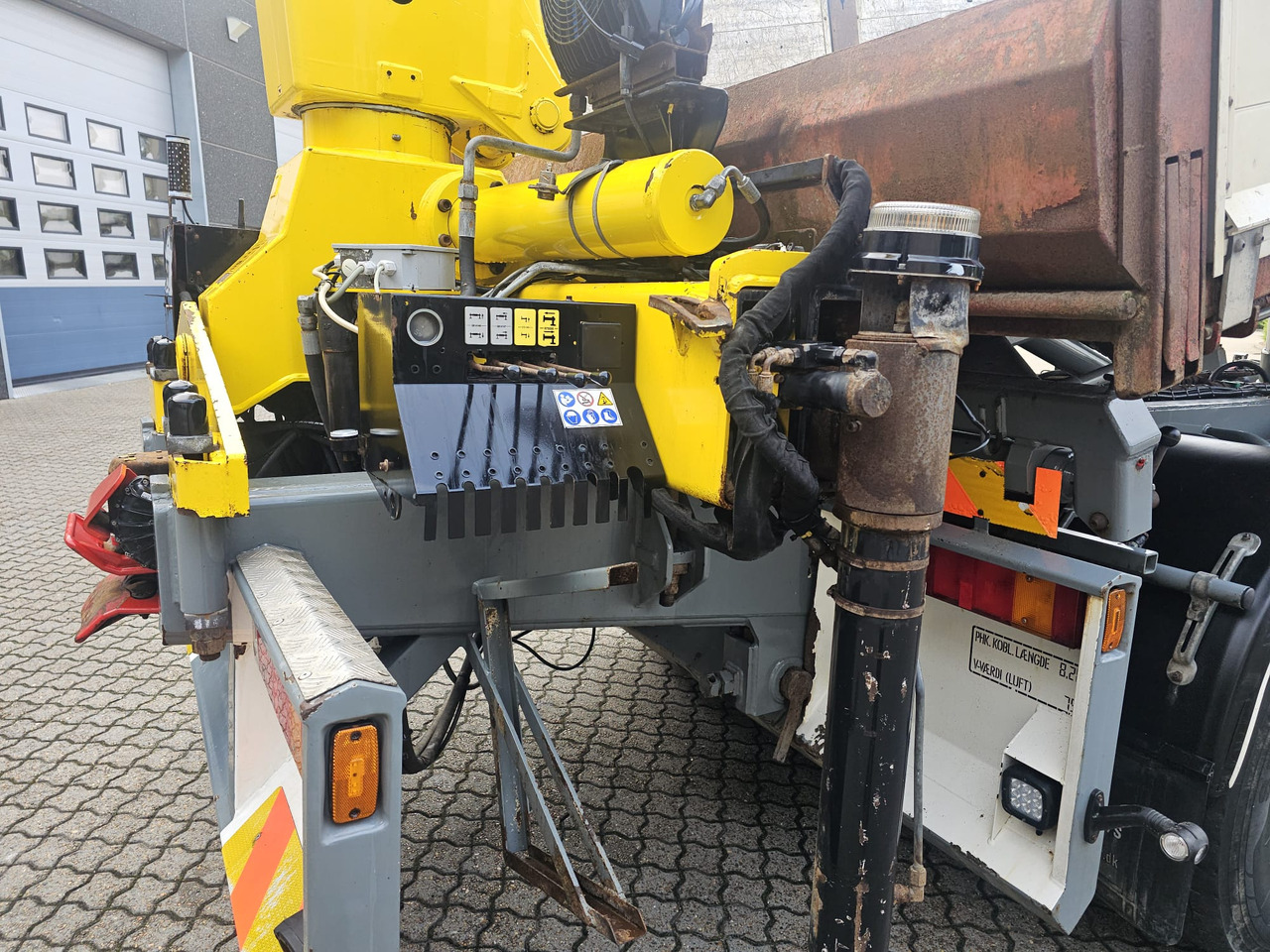 Containerbil/ Växelflak lastbil, Kranbil Iveco Stralis 560 6x4: bild 20