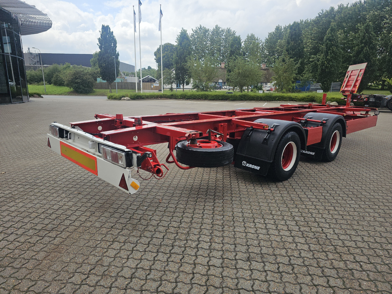 Krone 2 Aksl. Kærre - Containersläp/ Växelflaksläp: bild 4 Krone 2 Aksl. Kærre - Containersläp/ Växelflaksläp: bild 4