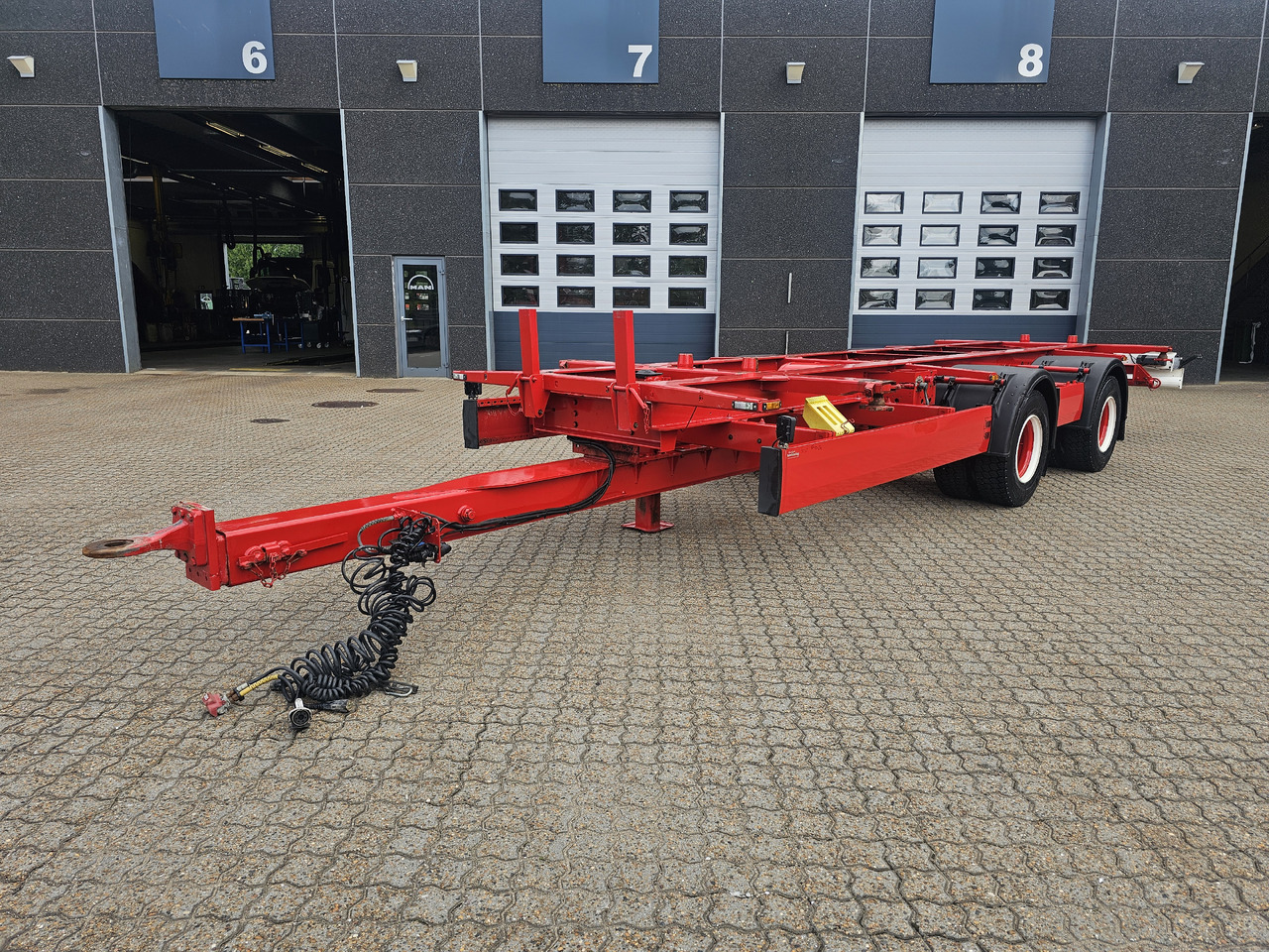 Krone 2 Aksl. Kærre - Containersläp/ Växelflaksläp: bild 1 Krone 2 Aksl. Kærre - Containersläp/ Växelflaksläp: bild 1