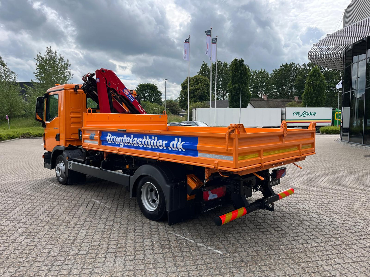 MAN TGL 8.220 - Tippbil lastbil, Kranbil: bild 2 MAN TGL 8.220 - Tippbil lastbil, Kranbil: bild 2