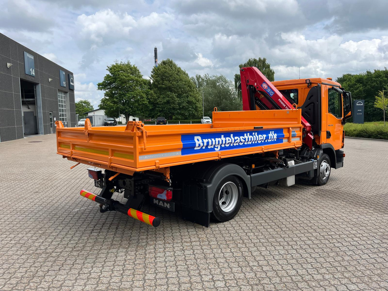 MAN TGL 8.220 - Tippbil lastbil, Kranbil: bild 4 MAN TGL 8.220 - Tippbil lastbil, Kranbil: bild 4