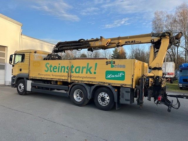 MAN TGS 26.400 Baustoff LKW mit Ladekran Atlas 210.2 MAN TGS 26.400 Baustoff LKW mit Ladekran Atlas 210.2 - Kranbil, Flakbil: bild 4 MAN TGS 26.400 Baustoff LKW mit Ladekran Atlas 210.2 MAN TGS 26.400 Baustoff LKW mit Ladekran Atlas 210.2 - Kranbil, Flakbil: bild 4