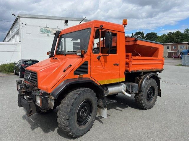Mercedes-Benz Unimog 418/10 Winterdienst2000 - Tippbil lastbil: bild 4 Mercedes-Benz Unimog 418/10 Winterdienst2000 - Tippbil lastbil: bild 4