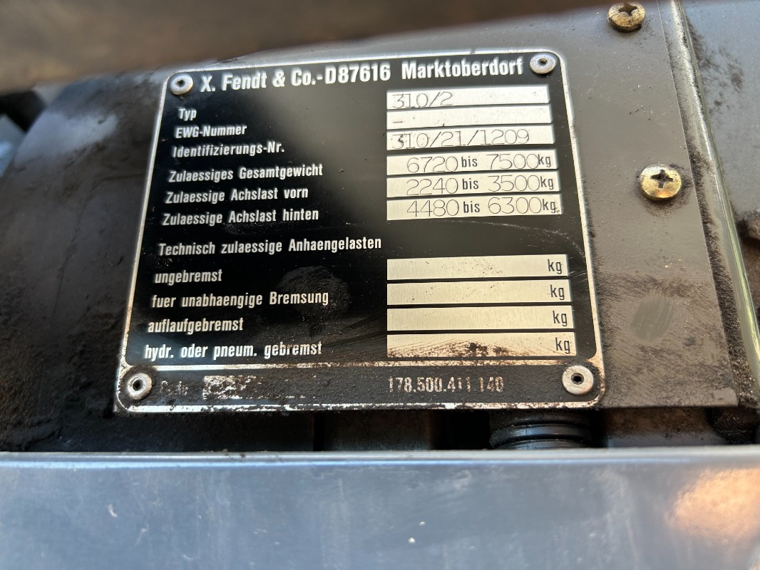 Fendt Farmer 310 - Traktor: bild 2 Fendt Farmer 310 - Traktor: bild 2