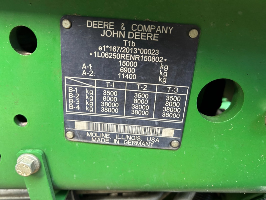 Leasa John Deere 6250R John Deere 6250R: bild 19 Leasa John Deere 6250R John Deere 6250R: bild 19