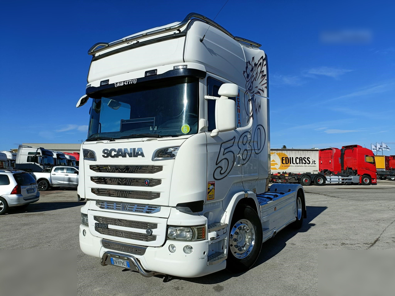 SCANIA R580 - Dragbil: bild 2 SCANIA R580 - Dragbil: bild 2