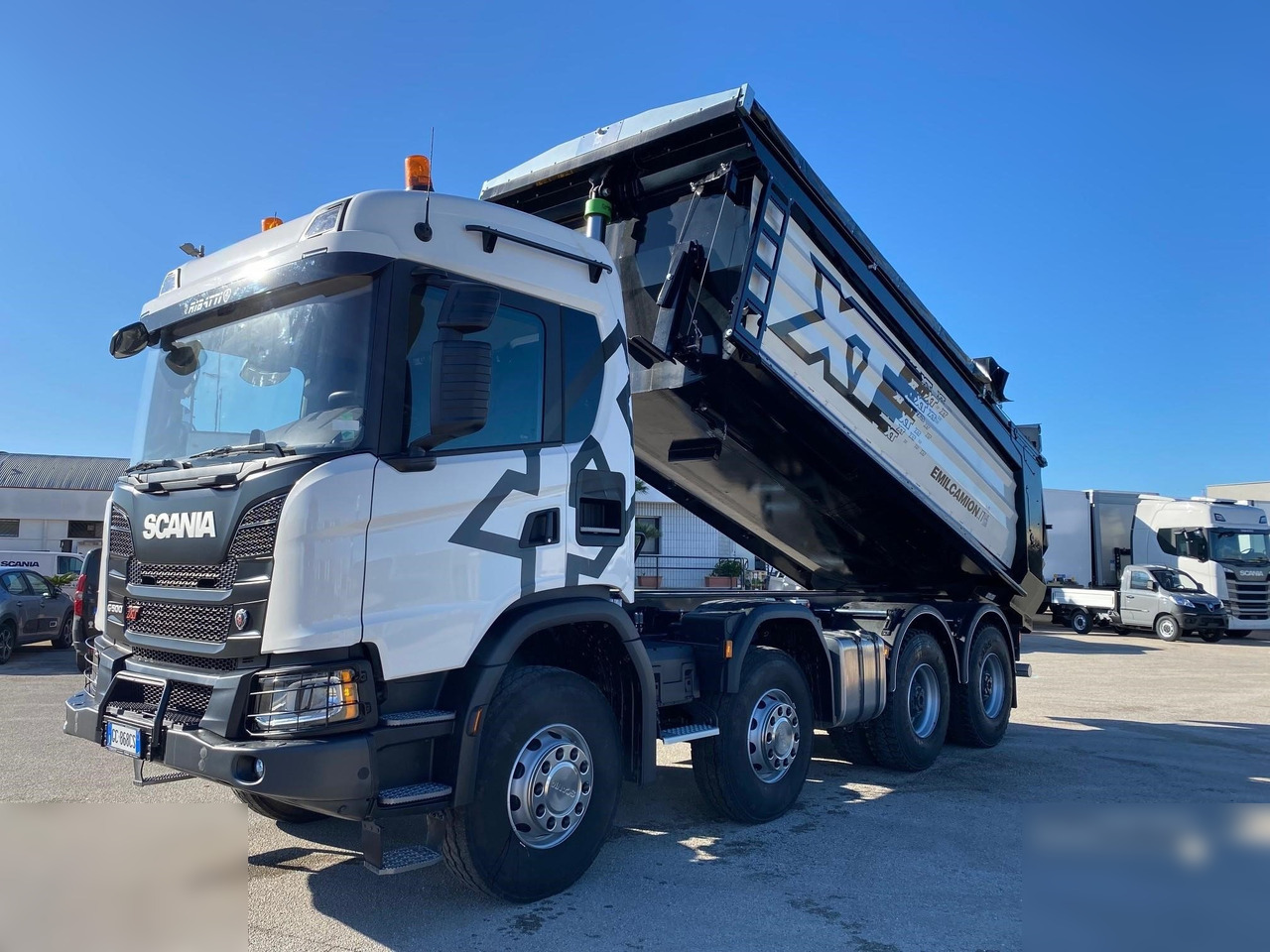 SCANIA G500 XT - Tippbil lastbil: bild 1 SCANIA G500 XT - Tippbil lastbil: bild 1