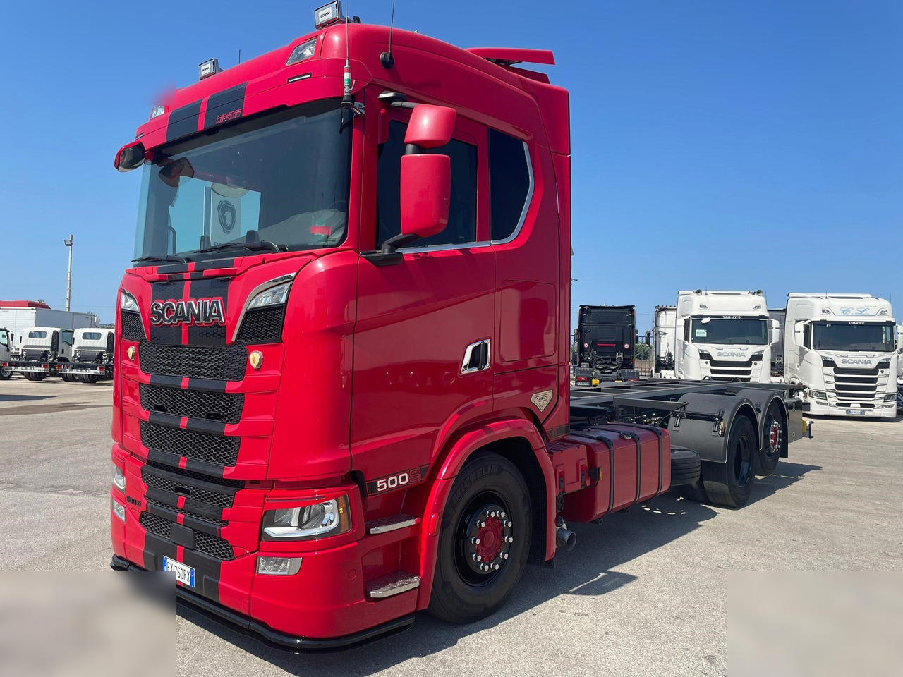 SCANIA S500 - Containerbil/ Växelflak lastbil: bild 2 SCANIA S500 - Containerbil/ Växelflak lastbil: bild 2