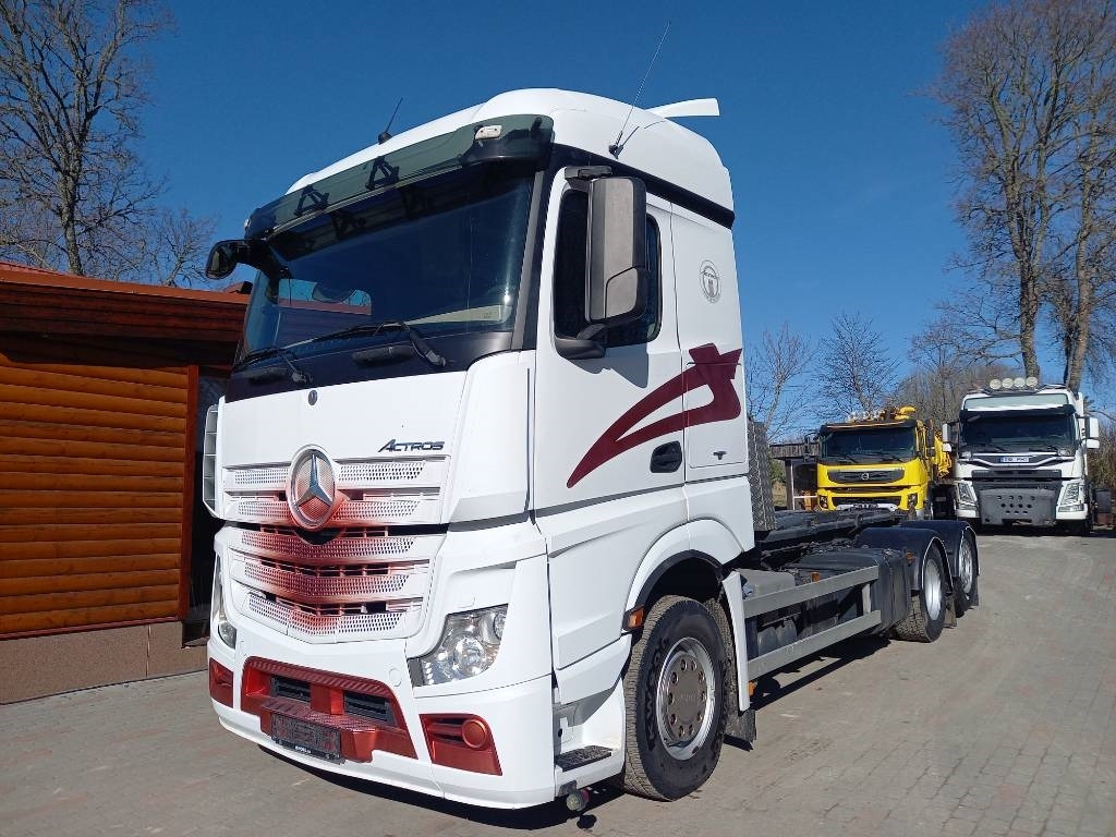 Mercedes-Benz Actros, 6X2, JOAB HOOK LIFT - Lastväxlare lastbil: bild 1 Mercedes-Benz Actros, 6X2, JOAB HOOK LIFT - Lastväxlare lastbil: bild 1