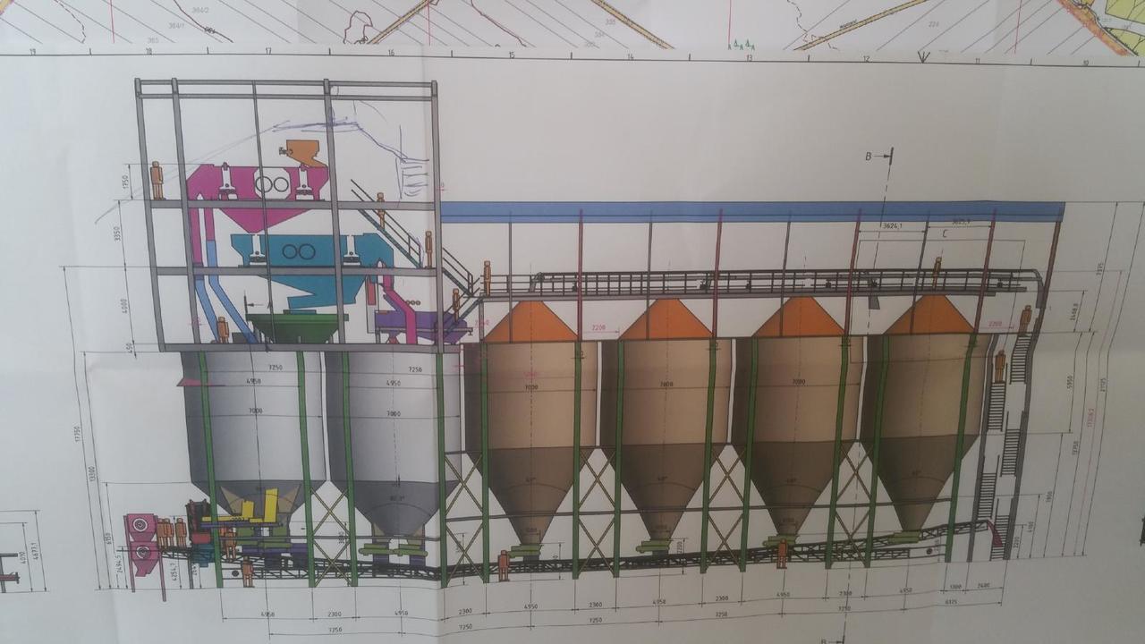 Silomat 500t 16 Stück Silo - Cementsilo: bild 1 Silomat 500t 16 Stück Silo - Cementsilo: bild 1