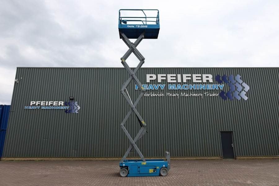 Genie GS2646 Electric, Working Height 9.80m, Capacity 45 - Saxlift: bild 4 Genie GS2646 Electric, Working Height 9.80m, Capacity 45 - Saxlift: bild 4