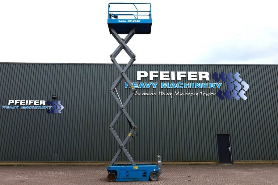 Genie GS2646 Electric, Working Height 9.80m, Capacity 45 - Saxlift: bild 3 Genie GS2646 Electric, Working Height 9.80m, Capacity 45 - Saxlift: bild 3