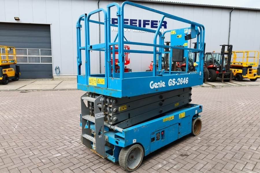 Genie GS2646 Electric, Working Height 9.80m, Capacity 45 - Saxlift: bild 2 Genie GS2646 Electric, Working Height 9.80m, Capacity 45 - Saxlift: bild 2