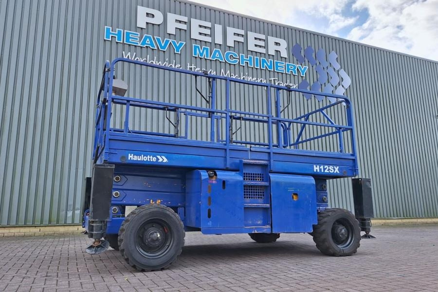 Haulotte H12SX Diesel, 4x4 Drive, 12m Working Height, 700kg - Saxlift: bild 1 Haulotte H12SX Diesel, 4x4 Drive, 12m Working Height, 700kg - Saxlift: bild 1