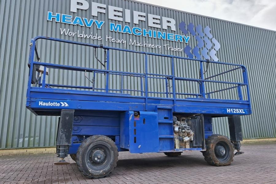 Haulotte H12SXL Diesel, 4x4 Drive, 12m Working Height, 700k - Saxlift: bild 1 Haulotte H12SXL Diesel, 4x4 Drive, 12m Working Height, 700k - Saxlift: bild 1
