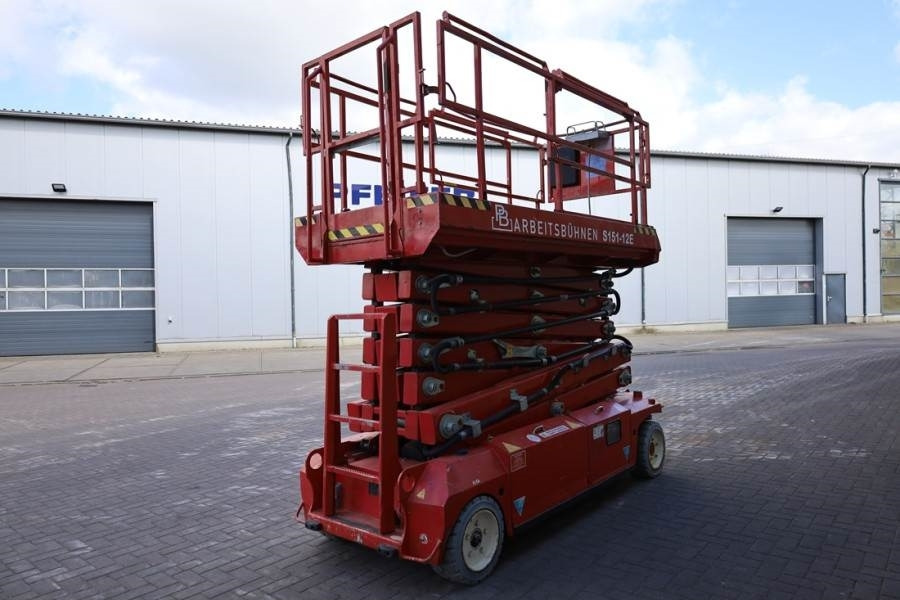 PB LIFT S151-12E Electric, 15m Working Height, 550kg - Saxlift: bild 2 PB LIFT S151-12E Electric, 15m Working Height, 550kg - Saxlift: bild 2