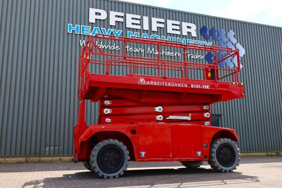 PB LIFT S151-19E 4x4 Electric, 4x4 Drive, 15m Working - Saxlift: bild 1 PB LIFT S151-19E 4x4 Electric, 4x4 Drive, 15m Working - Saxlift: bild 1