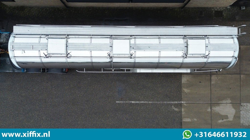 Burg 3-ass. Geisoleerde RVS tank oplegger / Food / 1 Compartiment - Tanktrailer: bild 3 Burg 3-ass. Geisoleerde RVS tank oplegger / Food / 1 Compartiment - Tanktrailer: bild 3