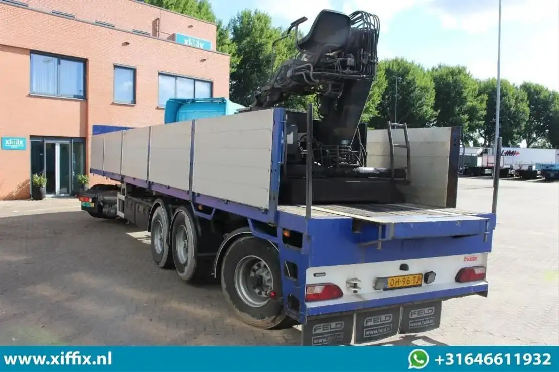 Floor 3-ass. Steenoplegger met Kennis 14 ton/mtr. Kraan / 13425 - Flaktrailer: bild 3 Floor 3-ass. Steenoplegger met Kennis 14 ton/mtr. Kraan / 13425 - Flaktrailer: bild 3