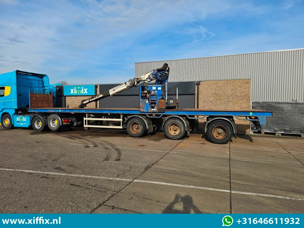 Flakbil, Kranbil Floor 3-ass. Steenoplegger met Kennis 23 ton/mtr. Kraan: bild 7
