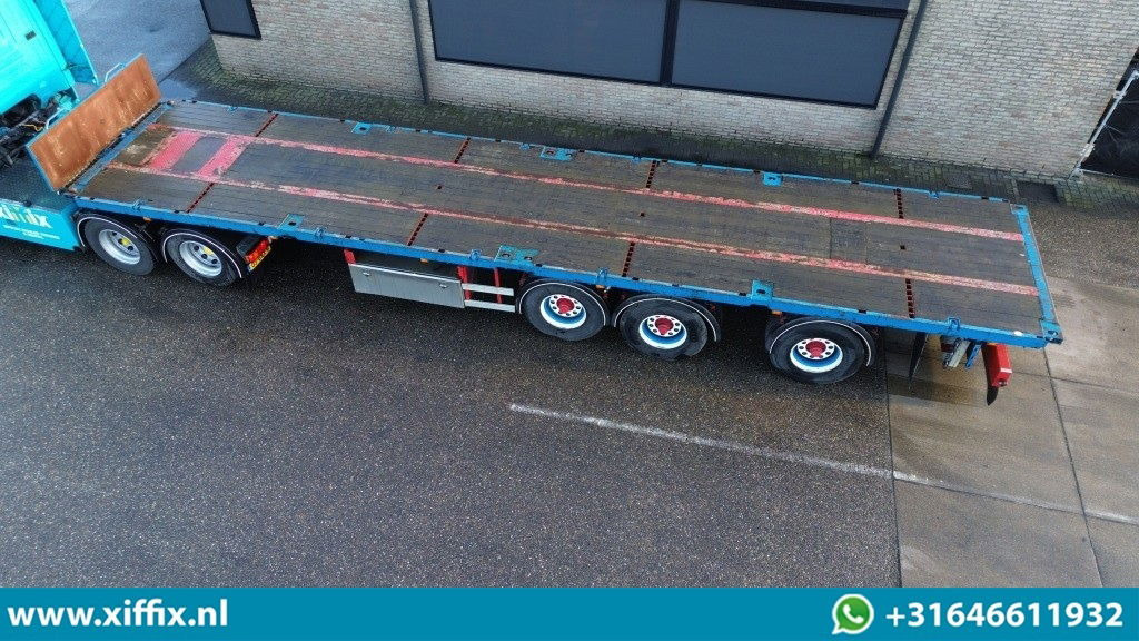 Groenewegen 3-ass. Vlakke oplegger / 1x gestuurd - Flaktrailer: bild 2 Groenewegen 3-ass. Vlakke oplegger / 1x gestuurd - Flaktrailer: bild 2