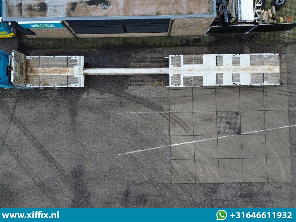 Kässbohrer 3-ass. Vlakke uitschuifbare Mega oplegger / Naloop gestuurd - Flaktrailer: bild 3 Kässbohrer 3-ass. Vlakke uitschuifbare Mega oplegger / Naloop gestuurd - Flaktrailer: bild 3