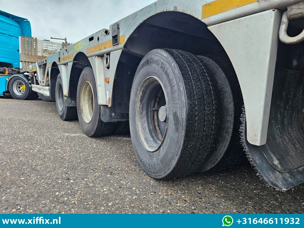 Kässbohrer 3-ass. Vlakke uitschuifbare Mega oplegger / Naloop gestuurd - Flaktrailer: bild 5 Kässbohrer 3-ass. Vlakke uitschuifbare Mega oplegger / Naloop gestuurd - Flaktrailer: bild 5