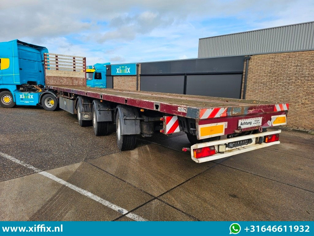 Meusburger 3-ass. Vlakke uitschuifbare oplegger / 3x gestuurd - Flaktrailer: bild 4 Meusburger 3-ass. Vlakke uitschuifbare oplegger / 3x gestuurd - Flaktrailer: bild 4