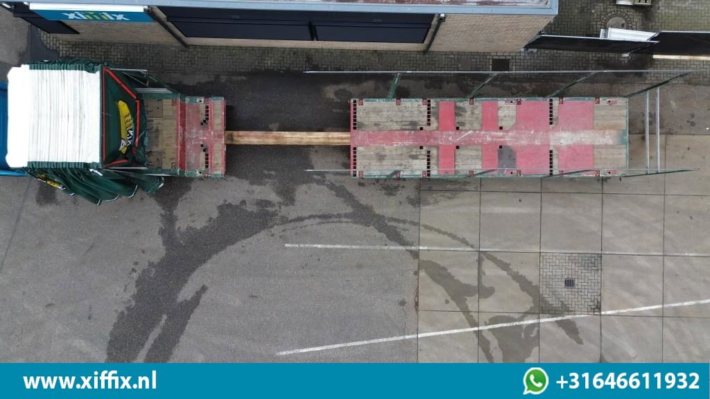 Meusburger 4-ass. Uitschuifbare semi dieplader met huifopbouw / 2x Naloop gestuu  - Låg lastare semitrailer: bild 5 Meusburger 4-ass. Uitschuifbare semi dieplader met huifopbouw / 2x Naloop gestuu  - Låg lastare semitrailer: bild 5