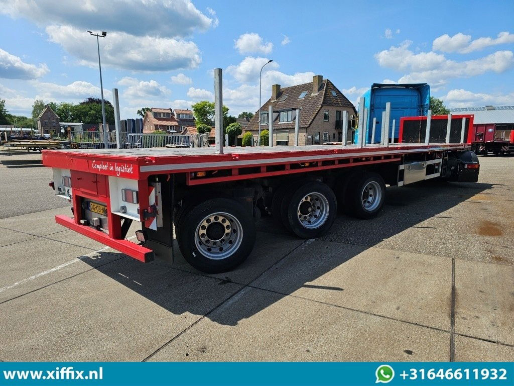 Flaktrailer Nooteboom 3-ass. Vlakke dubbel 2x uitschuifbare oplegger / 3x gestuurd: bild 13